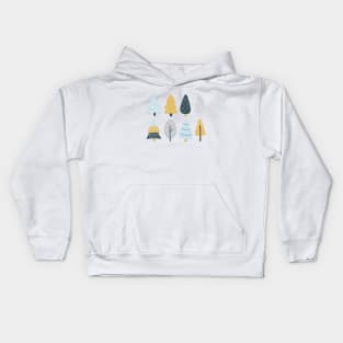 Winter Forest Kids Hoodie